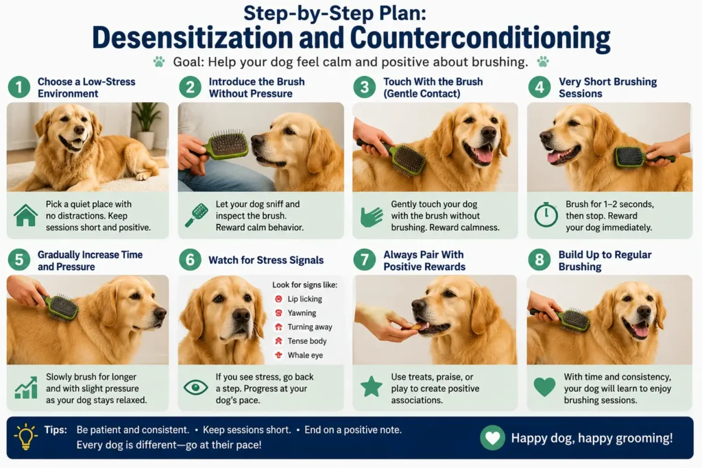 Step-by-Step Plan: Desensitization and Counterconditioning