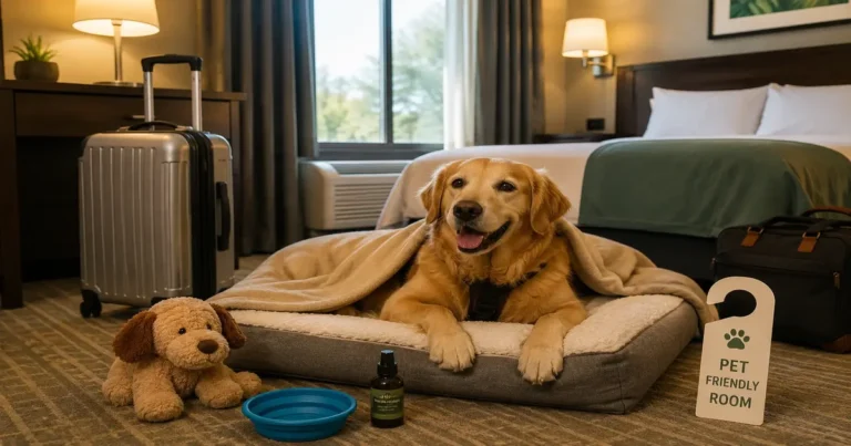 How To Prevent Dog Anxiety In Hotel Rooms