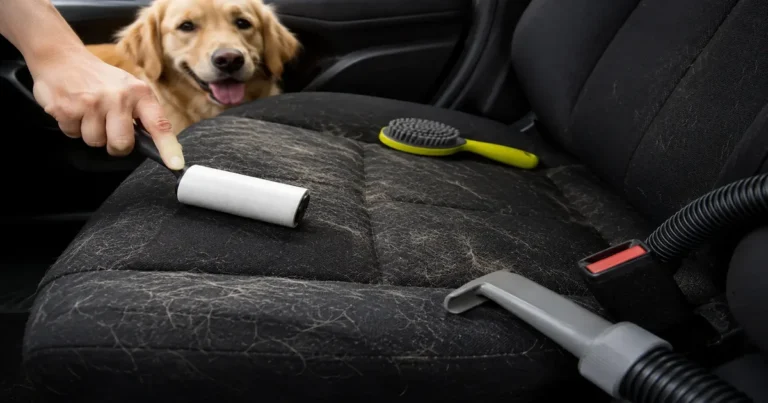 Remove Dog Hair From Car Seats