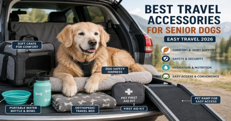 Best Travel Accessories For Senior Dogs