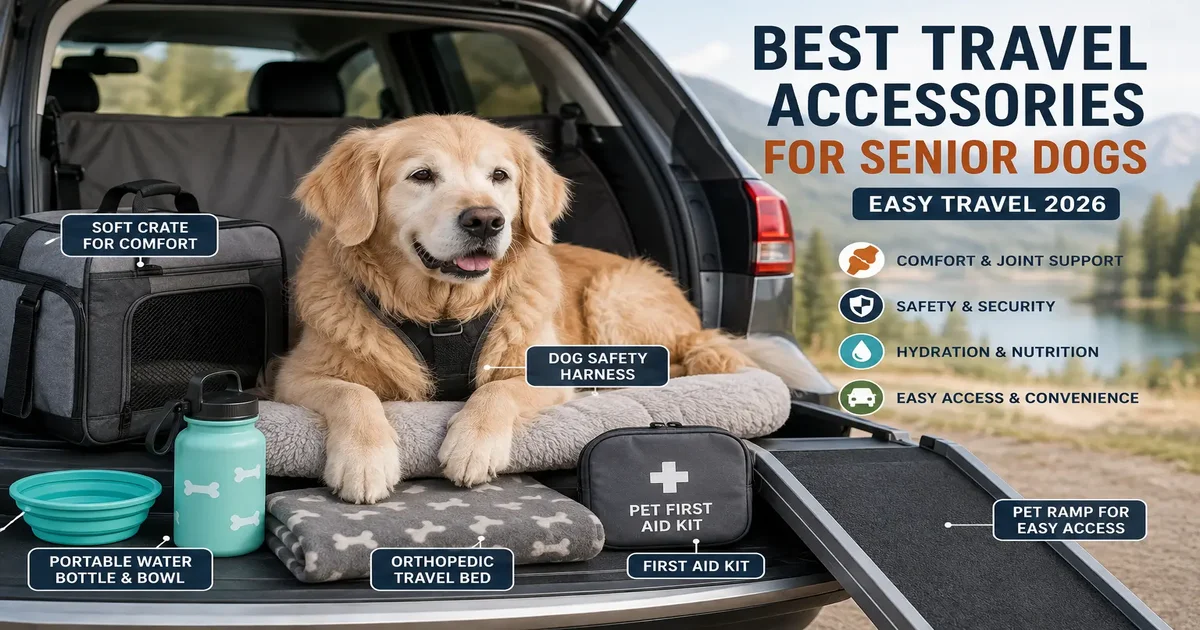 Best Travel Accessories For Senior Dogs